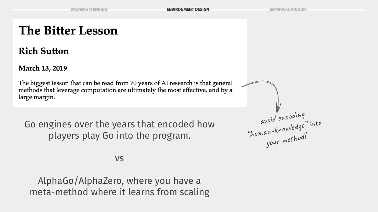 The Bitter Lesson