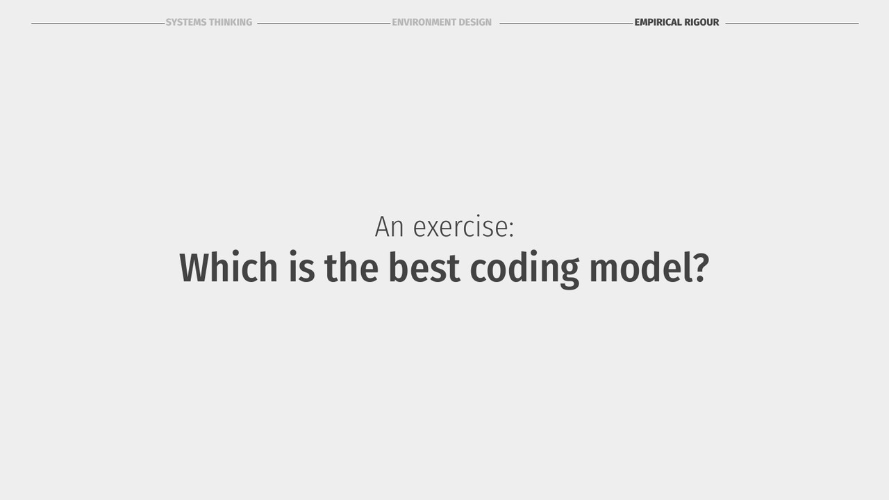 Which is the best coding model?
