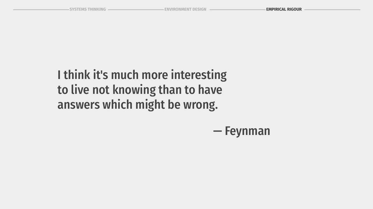 Feynman quote